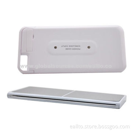 Fashionable Wireless Charger/Power Bank for iPhone 5/5S/5C, 3,700mAh Lithium Polymer Battery